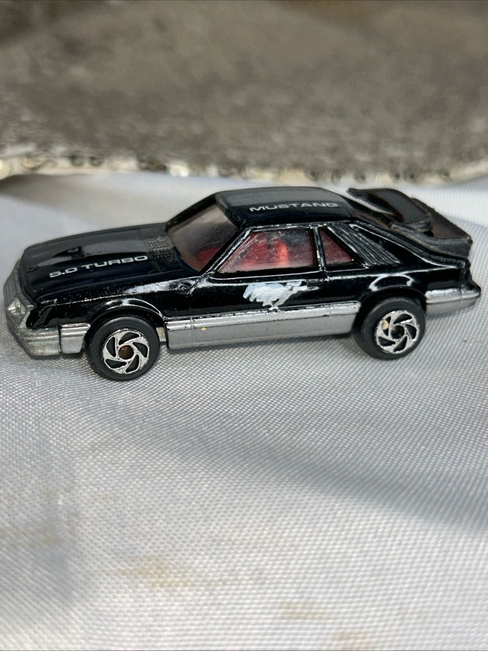 Vintage Zylmex P394 Mustang Turbo 5.0 VTG Die-cast toys for him 1/64